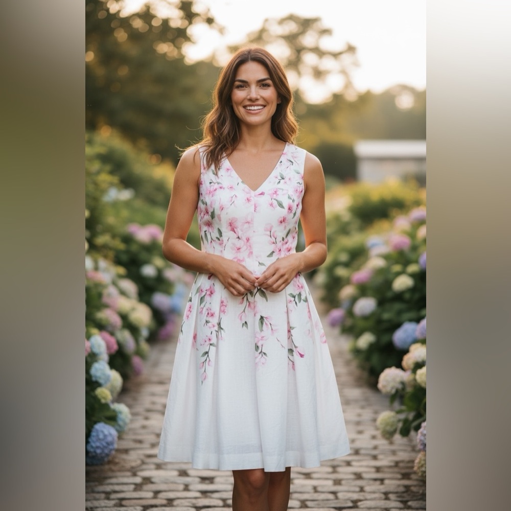 Floral Sleeveless Dress
